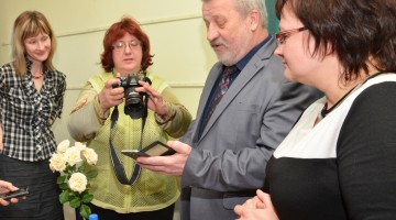 Tikšanās ar Leonīdu Salceviču pasākumā 