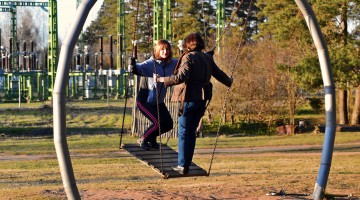 Sportojām Mežaparkā