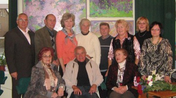 Josifa Kačanovska retrospektīvās izstādes atklāšana