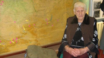Jēkabpilieti Vilmu Krūmiņu suminot