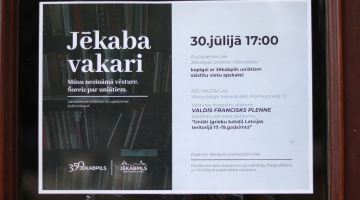 JĒKABA VAKARI. Mūsu nezināmā vēsture. Šoreiz par uniātiem. 