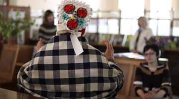 Fotoizstādes “Mans tautastērps Latvijā un pasaulē” atklāšana
