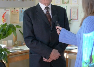 Tikšanās ar sporta veterāniem Franci Sjomkānu un Jāni Knodzi