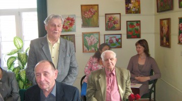 Atklāta Franča Sokolovska gleznu izstāde 