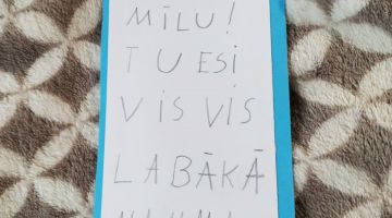 Dāvana no manas mazās sirsniņas!