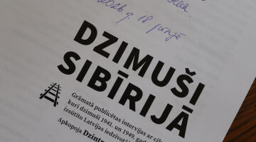 Grāmatas „Dzimuši Sibīrijā” prezentācija