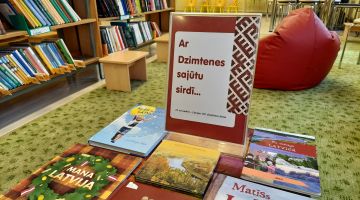 Grāmatu izstāde “Ar Dzimtenes sajūtu sirdī...”