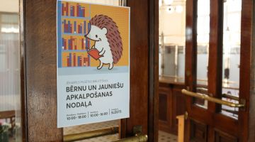 Bērnu un jauniešu apkalpošanas nodaļas atklāšana