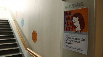 Bērnu un jauniešu apkalpošanas nodaļas atklāšana