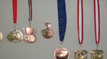 Tikšanās ar sporta veterāniem Franci Sjomkānu un Jāni Knodzi