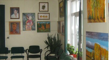 Vjačeslava Aprupa gleznu izstādes 