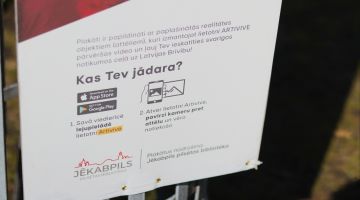 Paplašinātās realitātes plakāti “Forte Fortissimo Brīvībai”
