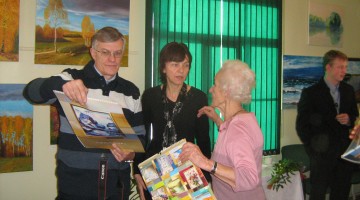 Vjačeslava Aprupa gleznu izstādes 