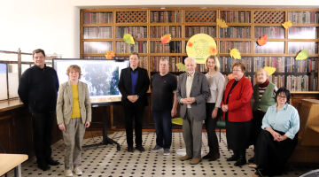 Tikšanās ar novadpētnieku Jāni Apīni. Saruna par Jēkabpils Romas katoļu baznīcas un draudzes vēsturi