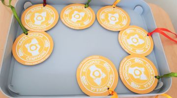 Ģimenes laiks. Gaisa hokeja mini čempionāts