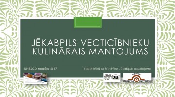 Vakarēšana kopā ar Jēkabpils vecticībniekiem, kulināri Andu Ivanovu