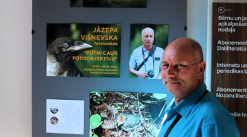 Mazais Brančs ar fotogrāfu Jāzepu Višņevski