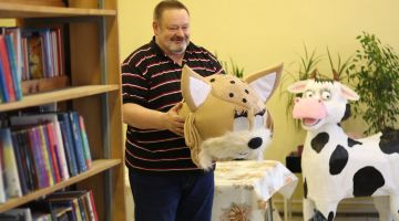 Nodarbība kopā ar leļļu meistaru Juri Abramenko 