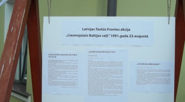 Piemiņas foto akcija Baltijas ceļam - 27 (1989) un Liesmojošajam Baltijas ceļam - 25 (1991)