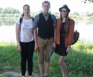 Lāsmas Skļarskas un Elīzas Lenšas foto