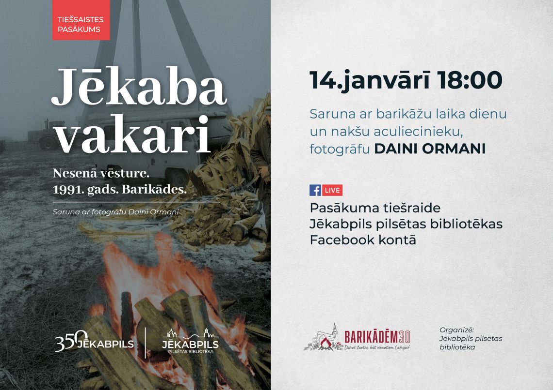 Jēkaba vakari. Nesenā vēsture. 1991. gads. Barikādes.