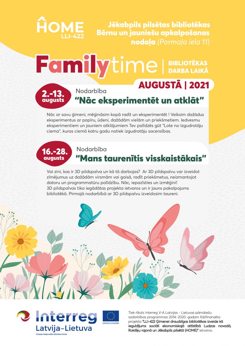 Nodarbība ”Mans taurenītis visskaistākais”