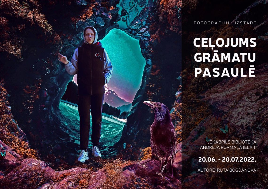 Rūtas Bogdanovas izstāde “Ceļojums grāmatu pasaulē”