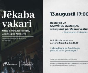 Jēkaba vakari. Mūsu nezināmā vēsture. Zīlānos par Zīlāniem 