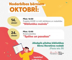Rotaļnodarbība “Spēles un pasakas”