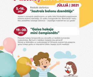 “Ģimenes laiks. Gaisa hokeja mini čempionāts”