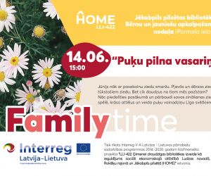 Puķu pilna vasariņa