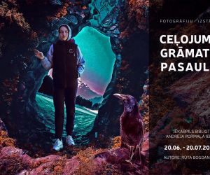 Rūtas Bogdanovas izstāde “Ceļojums grāmatu pasaulē”