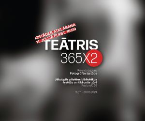 ROLANDA LAGUNA fotogrāfiju izstādes “TEĀTRIS 365 x 2” atklāšana  