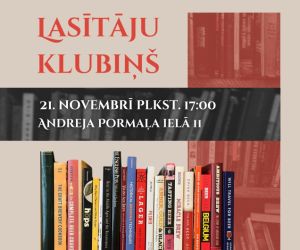 Tikšanās Lasītāju klubiņā