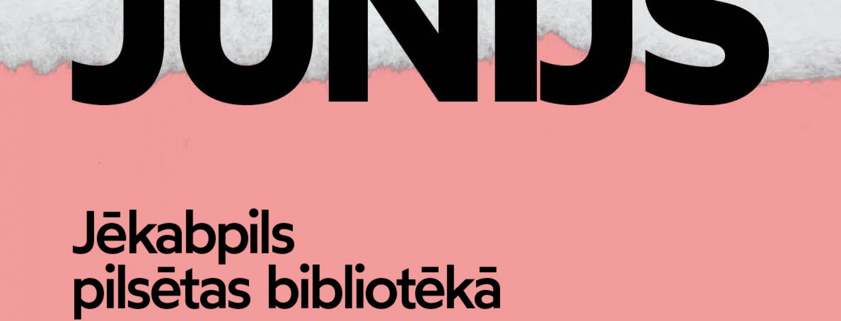 Jūnija pasākumi bibliotēkā