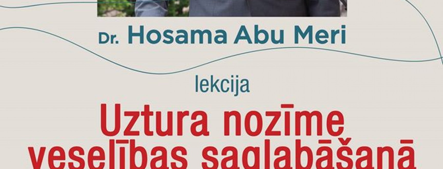 Tikšanās ar Dr. Hosamu Abu Meri.