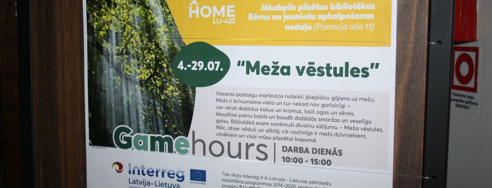 Meža vēstules pasākums