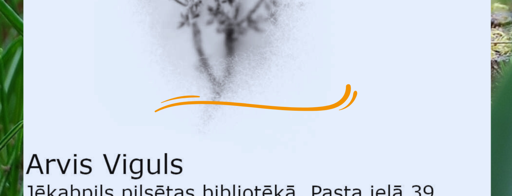 Dzejas un mūzikas cikls “Dzejas arborētums”.