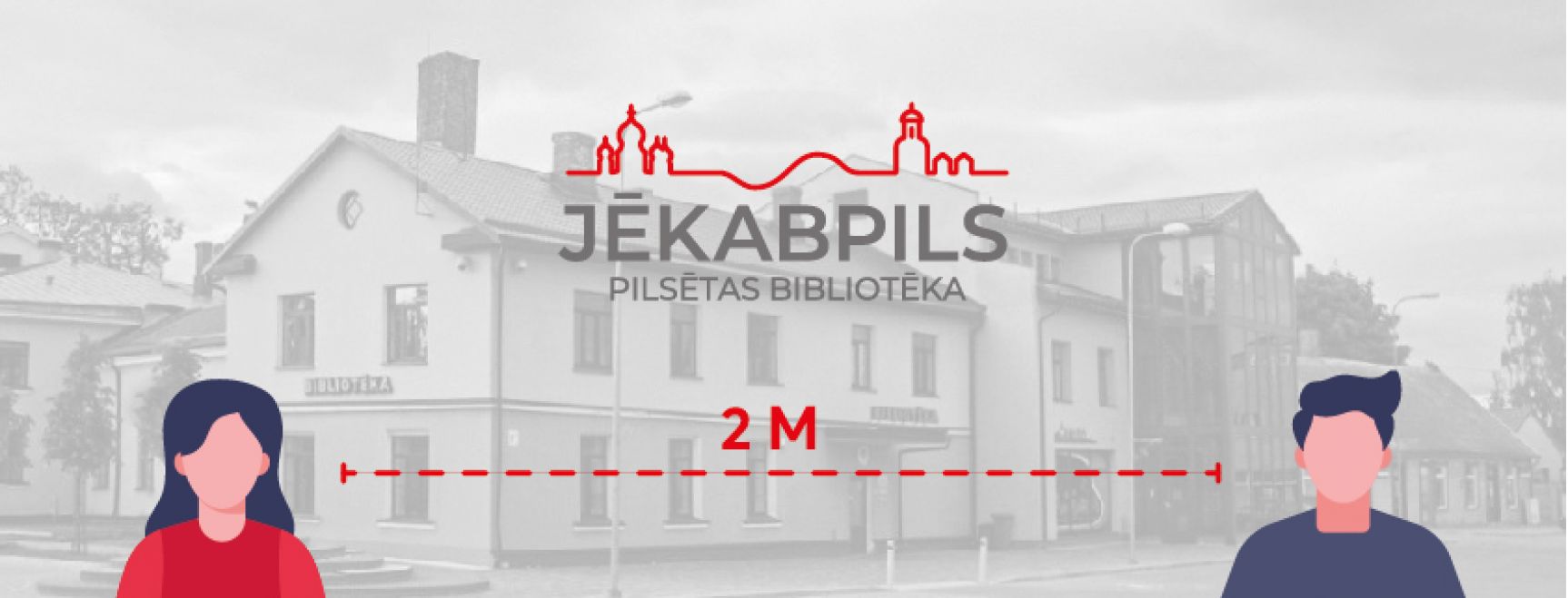 Uzturēšanās kārtība Jēkabpils pilsētas bibliotēkā no 3.jūnija