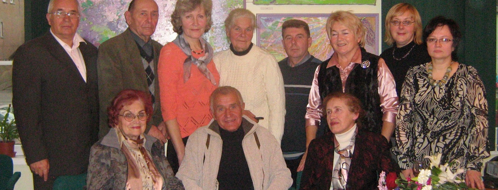 Josifa Kačanovska retrospektīvās izstādes atklāšana