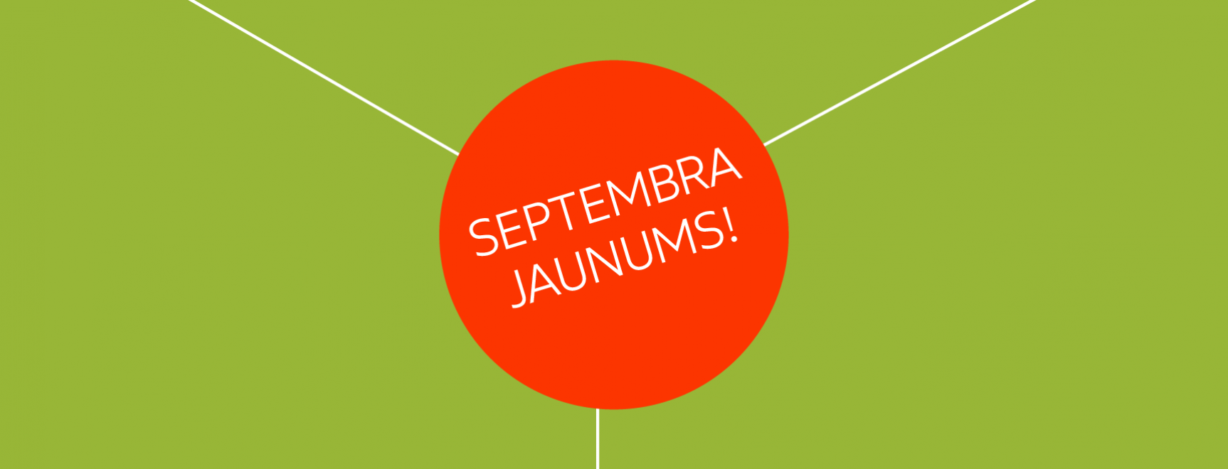 Septembra jaunums!