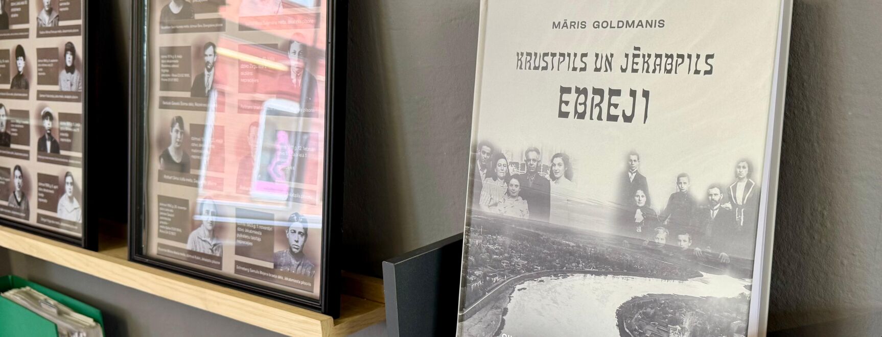  Izstāde par Māra Goldmaņa grāmatu 