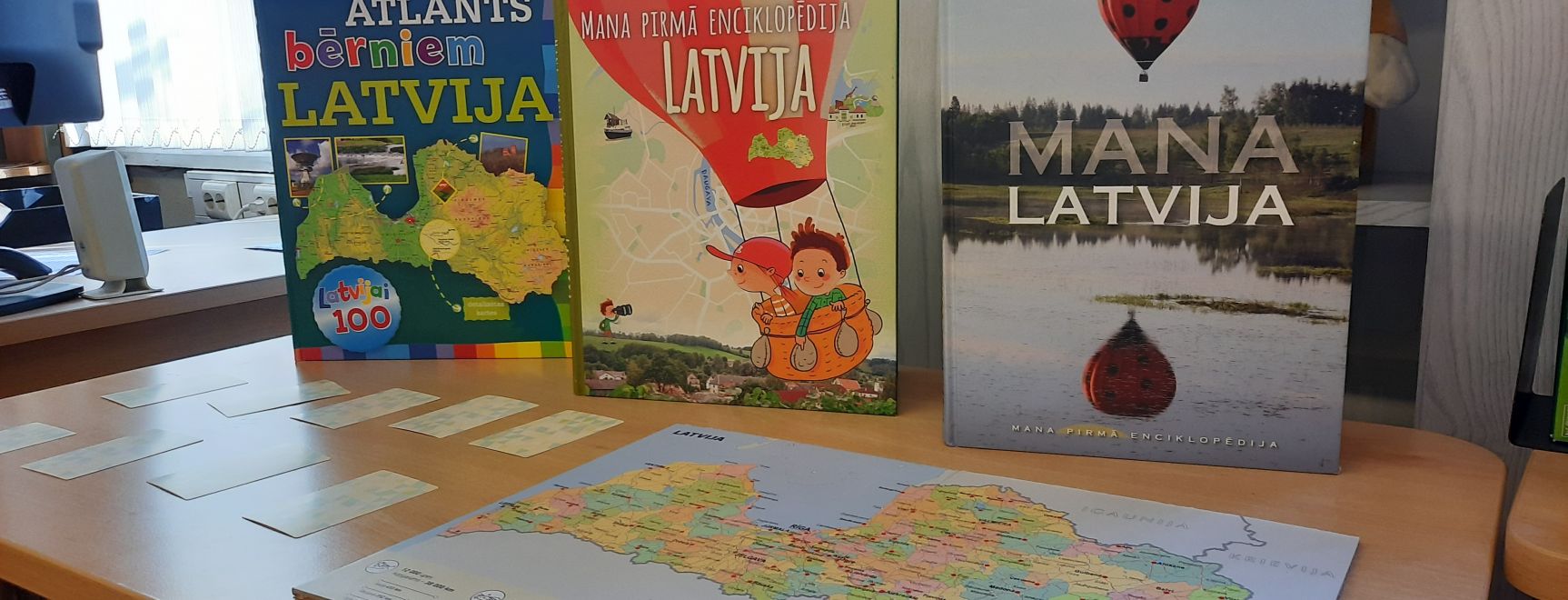 Bērnu literatūras nodaļas lasītāji atklāj Latvijas bagātības!