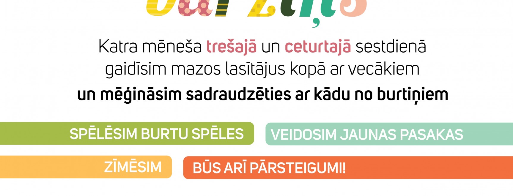Aktivitāšu sestdienas 