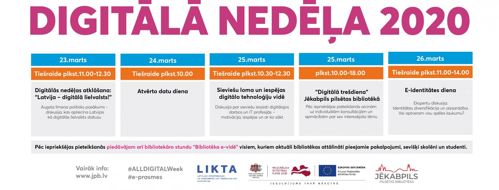 Digitālā nedēļa 2020
