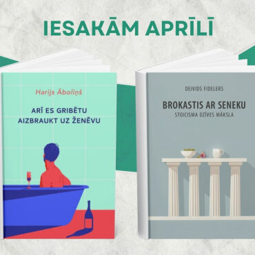 Iesakām izlasīt aprīlī!