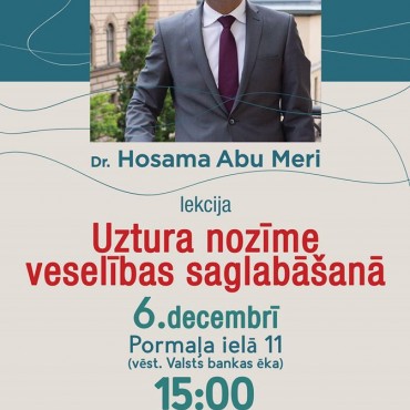 Tikšanās ar Dr. Hosamu Abu Meri.