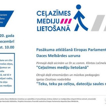 Latvijas seniori tiek aicināti uz tiešsaistes pasākumu par mediju lietošanu un kultūras mantojumu