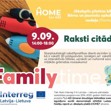 Aicinām uz radošo darbnīca 