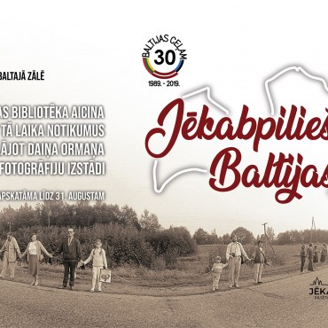 Baltijas ceļa 30 jubilejā atklāsim Daiņa Ormaņa fotogrāfiju izstādi!